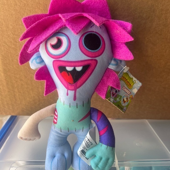 Moshi Monsters Moshlings Zommer Zombie 9" Plush Stuffed Toy 2011 Tag NWT New - Picture 1 of 1